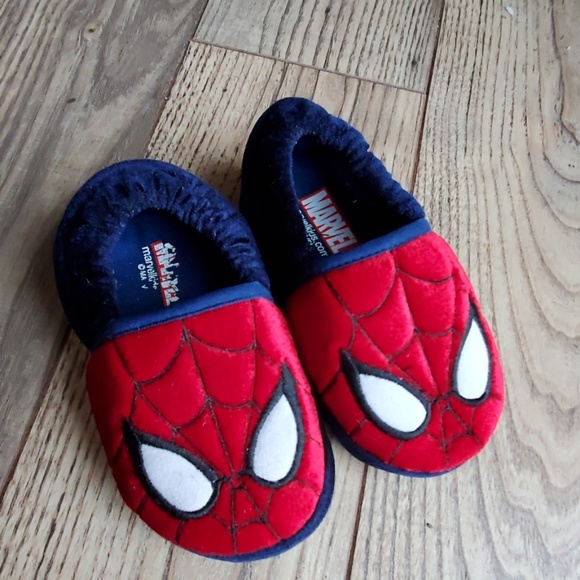 childrens spiderman slippers